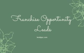Franchise Opportunity Leads