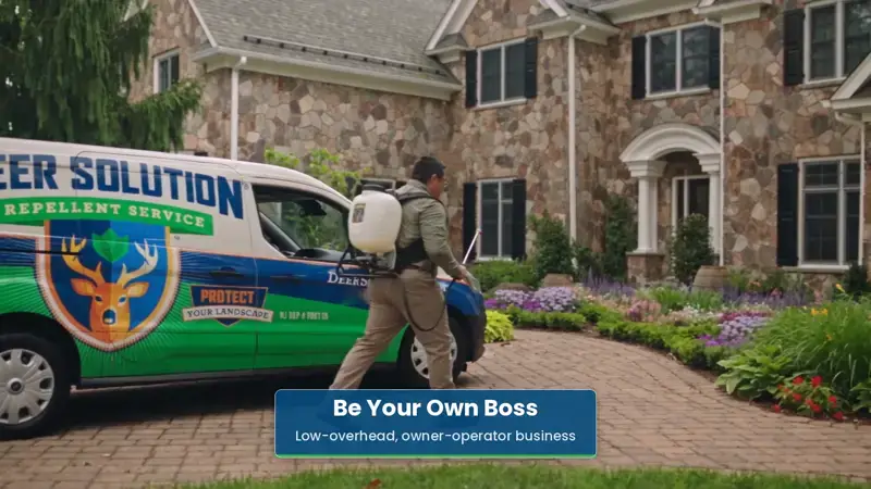 Deer Solution franchise recruitment video ad
