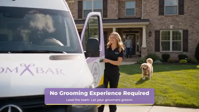 Groombar franchise recruitment video ad